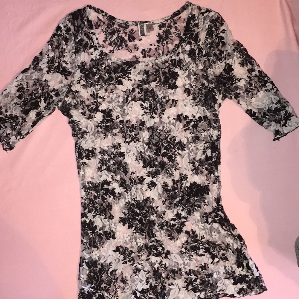 Transparent Blouse - Picture 2 of 3